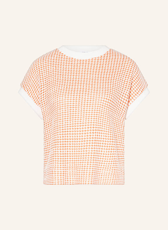 OPUS Strickshirt GUTON ORANGE/ CREME