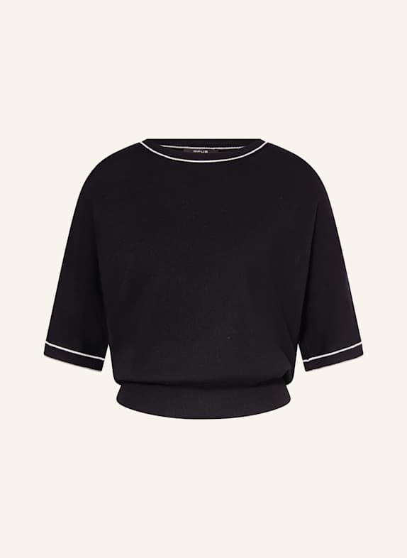 OPUS Strickshirt PREPI SCHWARZ