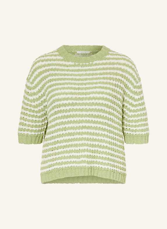 OPUS Pullover PALVADORA HELLGRÜN/ CREME