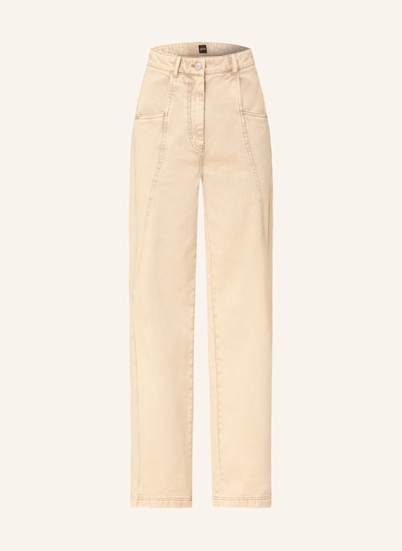 BOSS Straight Jeans MARLINA 222 RUST/COPPER