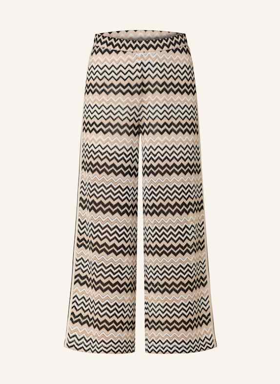 comma Culotte mit Galonstreifen WEISS/ BEIGE/ SCHWARZ
