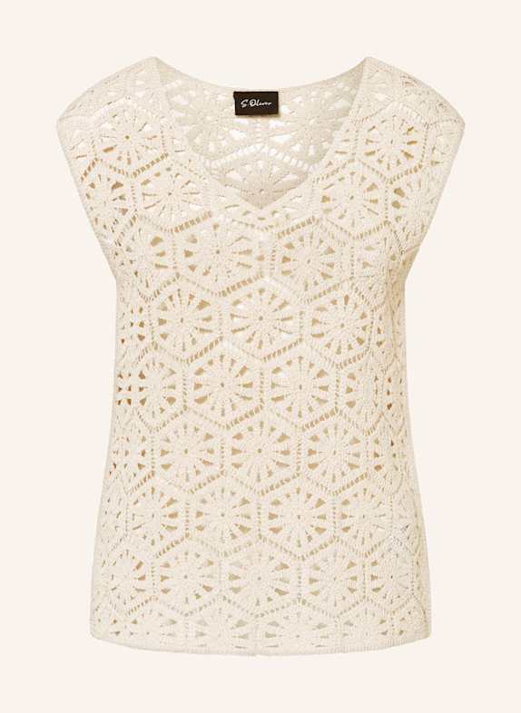 s.Oliver BLACK LABEL Stricktop CREME