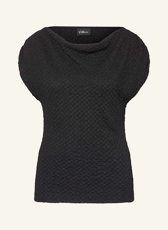 s.Oliver BLACK LABEL T-Shirt SCHWARZ
