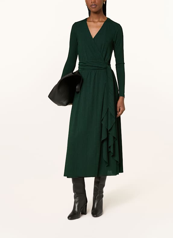 REISS Wickelkleid MADELINE DUNKELGRÜN