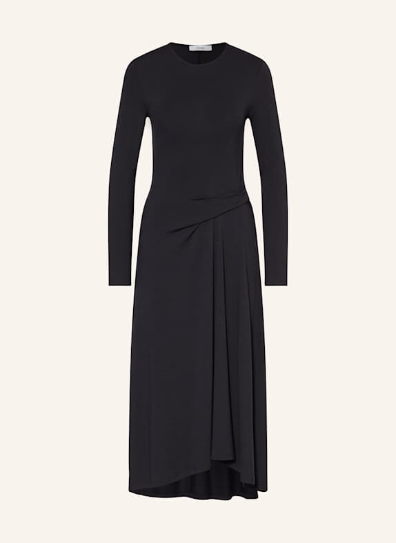 REISS Jerseykleid DUNKELBLAU