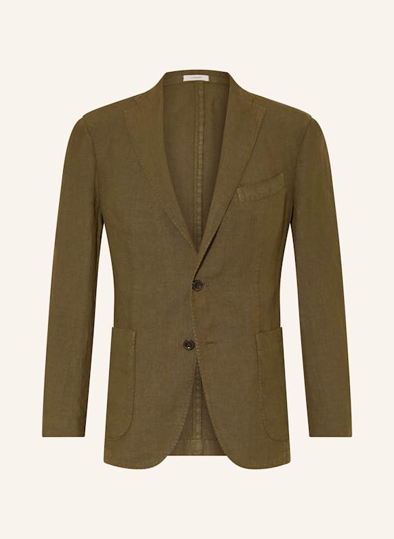 BOGLIOLI Leinensakko Slim Fit OLIV