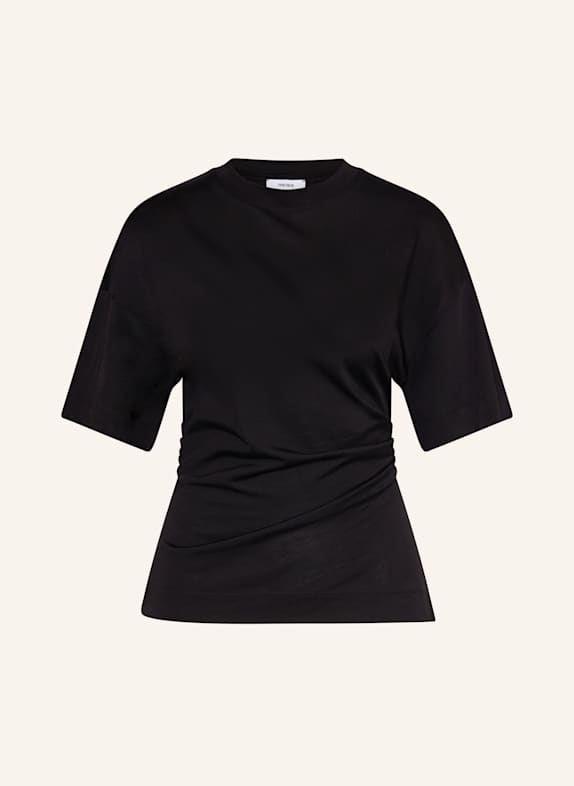 REISS T-Shirt SCHWARZ/ WEISS