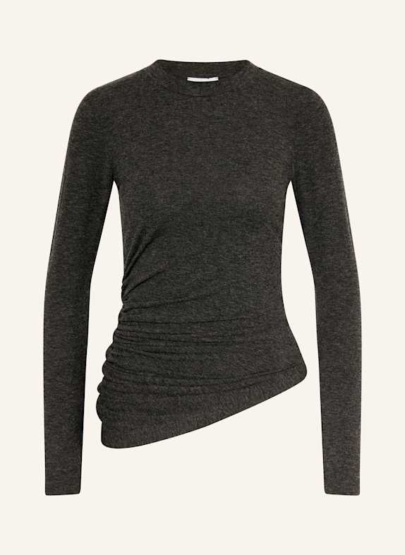 REISS Long sleeve shirt DARK GRAY