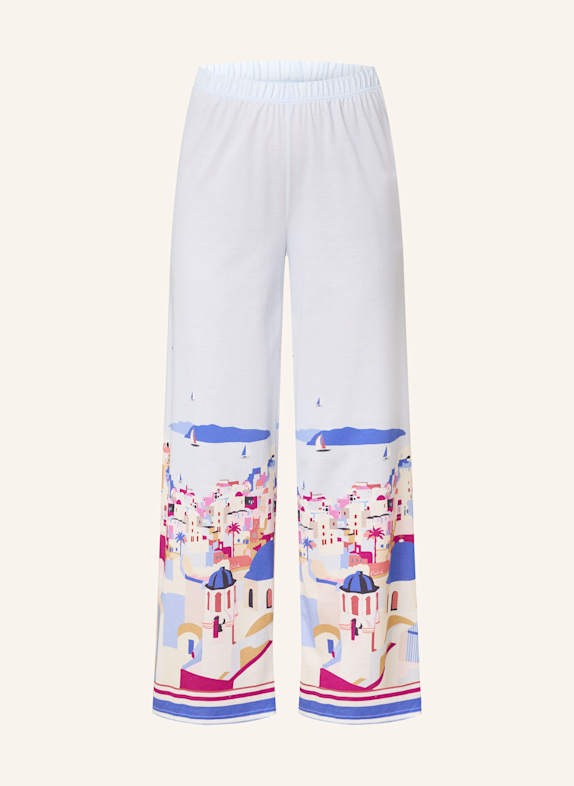 CALIDA Schlafhose FAVOURITES MARINE HELLBLAU/ BLAU/ PINK