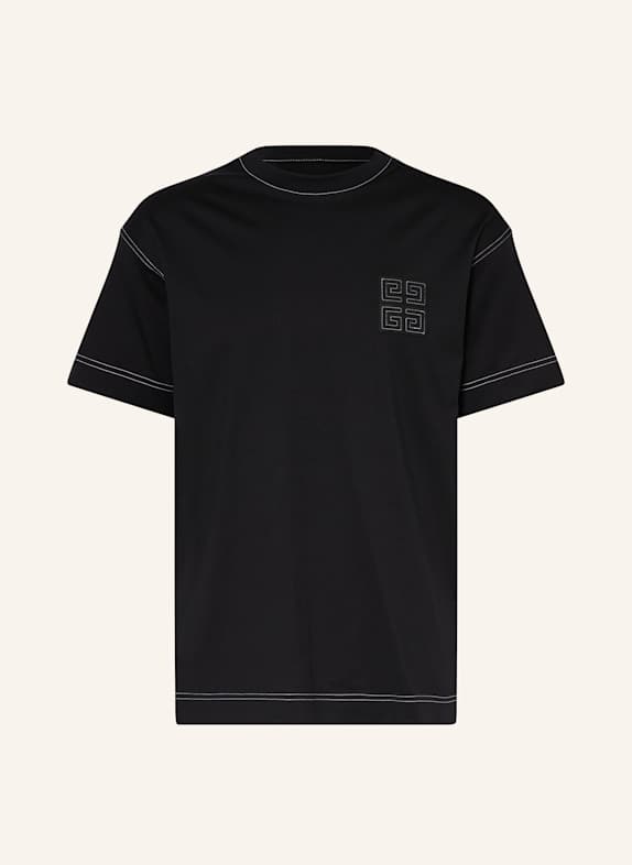 GIVENCHY T-Shirt SCHWARZ/ WEISS