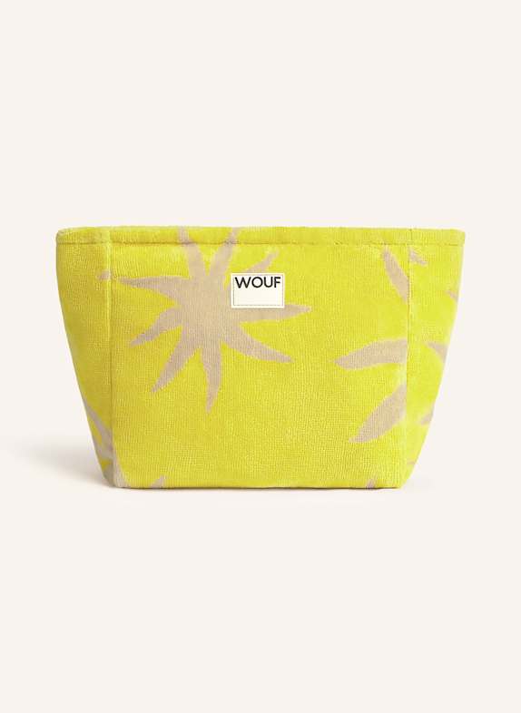 WOUF Kosmetiktasche FUERTEVENTURA GELB/ CREME