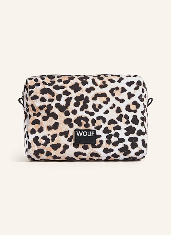 WOUF Kosmetiktasche KIM BEIGE/ SCHWARZ/ WEISS