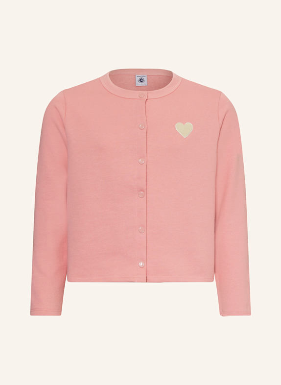PETIT BATEAU Sweatjacke ROSÉ