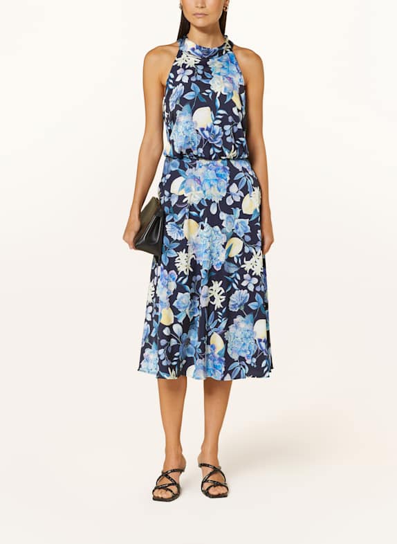 V by Vera Mont Cocktail dress DARK BLUE/ LIGHT BLUE/ YELLOW