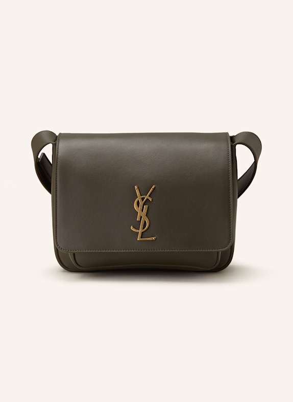 SAINT LAURENT Torba na ramię NIKI SZAROBRĄZOWY
