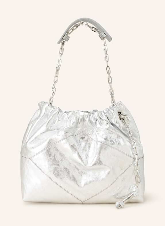 ba&sh Handtasche JUNE SILBER