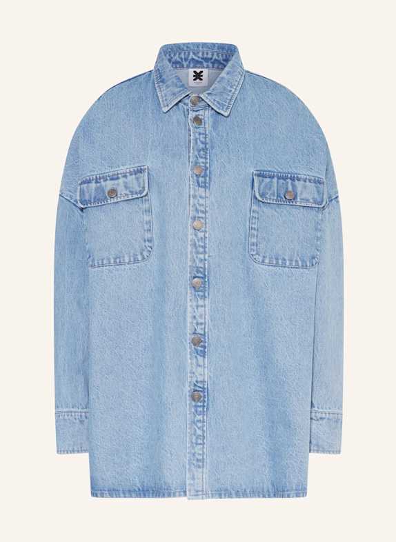 KARO KAUER Jeans-Overshirt DUNKELBLAU