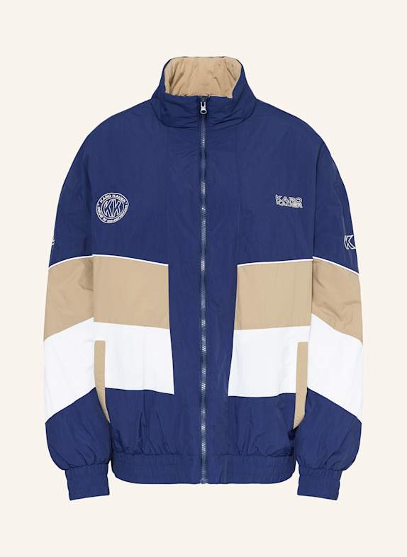 KARO KAUER Blouson DUNKELBLAU/ BEIGE/ WEISS