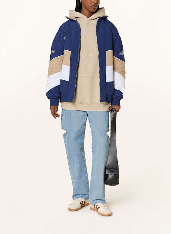 KARO KAUER Blouson DUNKELBLAU/ BEIGE/ WEISS