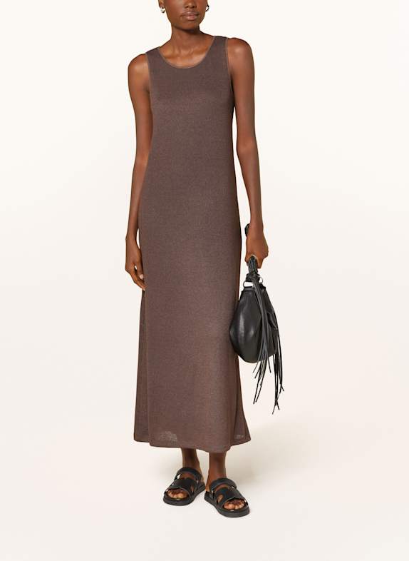 comma casual identity Strickkleid BRAUN