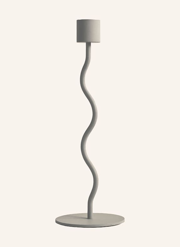 COOEE Design Kerzenhalter CURVED HELLGRAU