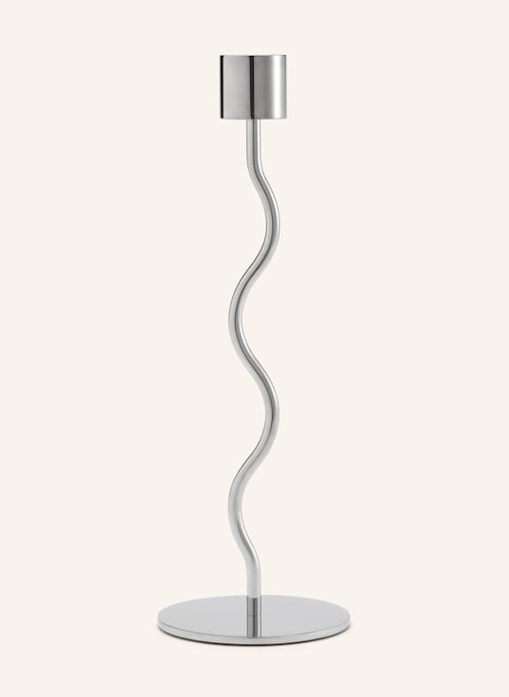 COOEE Design Kerzenhalter CURVED SILBER