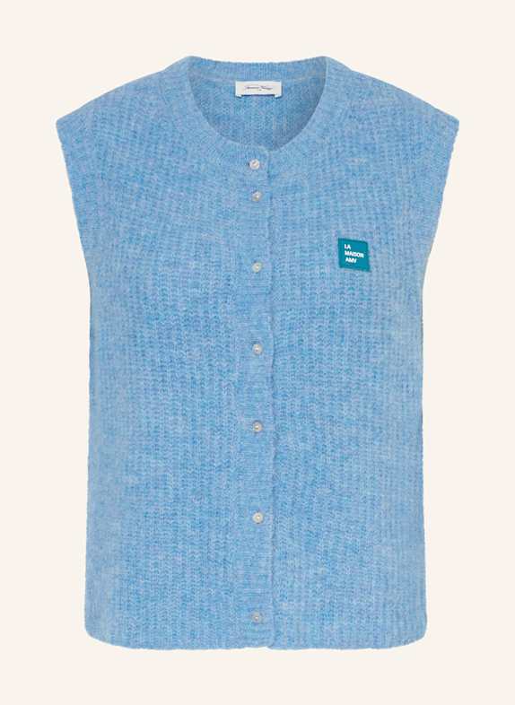 American Vintage Pullunder KNITVEST HELLBLAU
