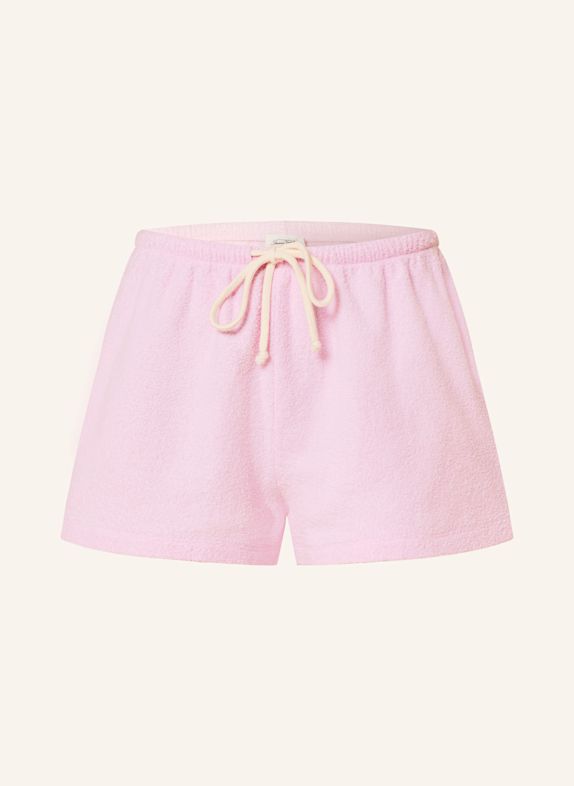 American Vintage Terry cloth shorts PINK