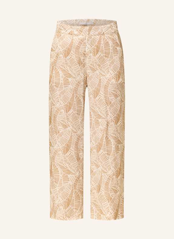 MAC 3/4-Hose CHIARA BEIGE/ WEISS