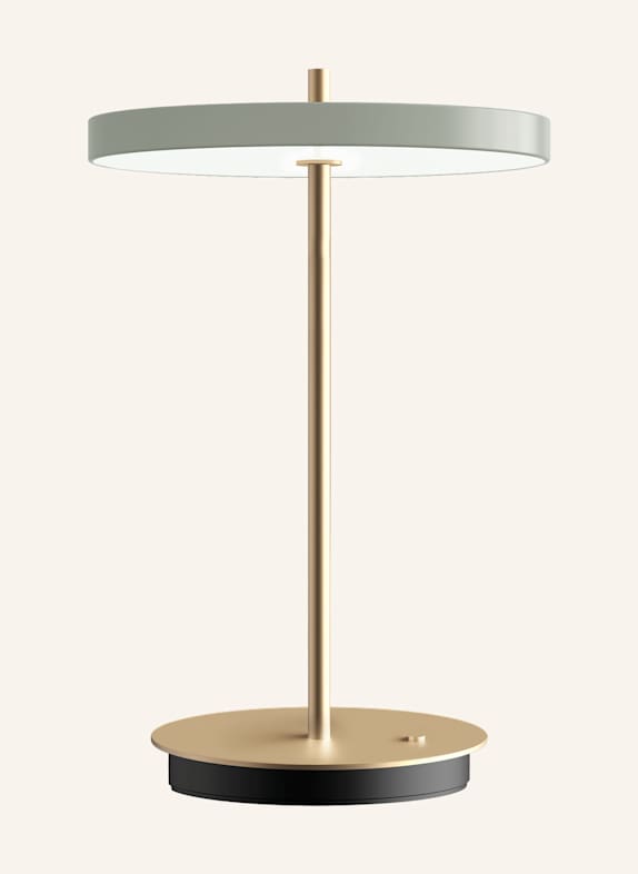 UMAGE Tischleuchte ASTERIA MOVE OLIV/ GOLD