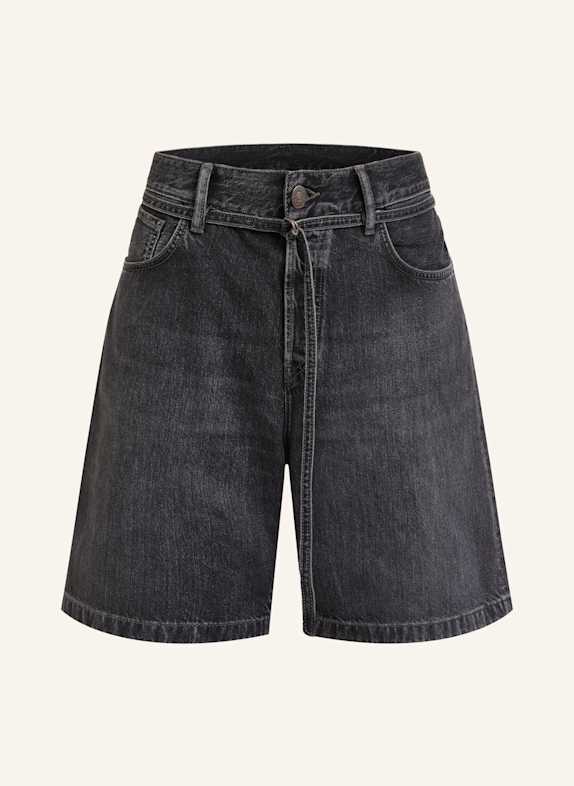 Acne Studios Jeansshorts 900 BLACK