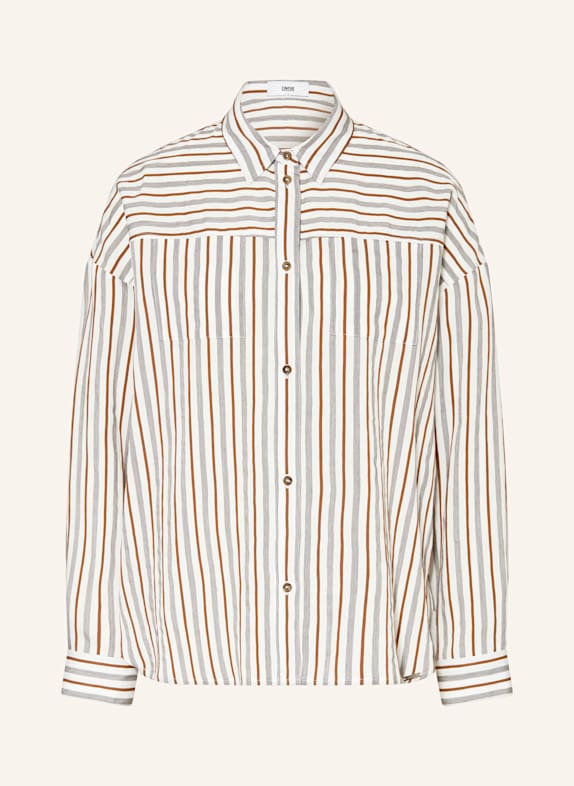 CINQUE Chemise CIPANDALA BLANC/ NOIR/ MARRON
