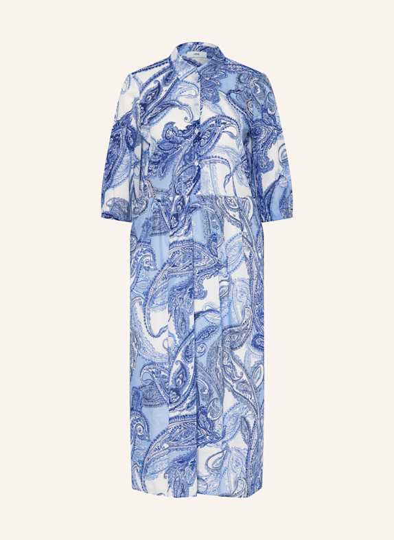 CINQUE Kleid CIDAVID mit 3/4-Ärmel BLAU/ WEISS