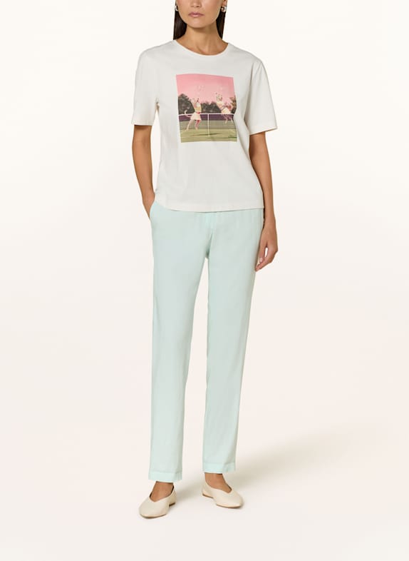 MARC CAIN T-Shirt mit Schmucksteinen 110 off