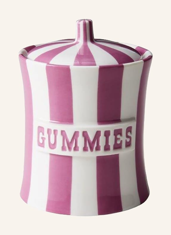 JONATHAN ADLER Aufbewahrungsdose VICE LILA/ WEISS