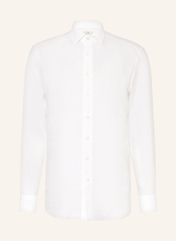 ETRO Leinenhemd Regular Fit WEISS