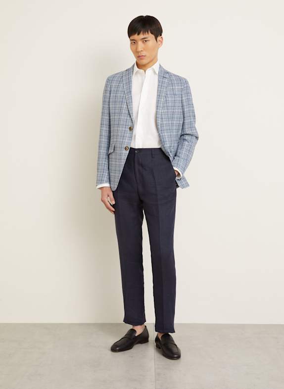 ETRO Linnen hemd Regular Fit WIT