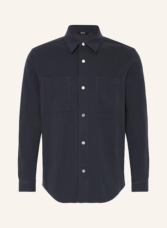 REISS Cord-Overshirt FITZROY DUNKELBLAU