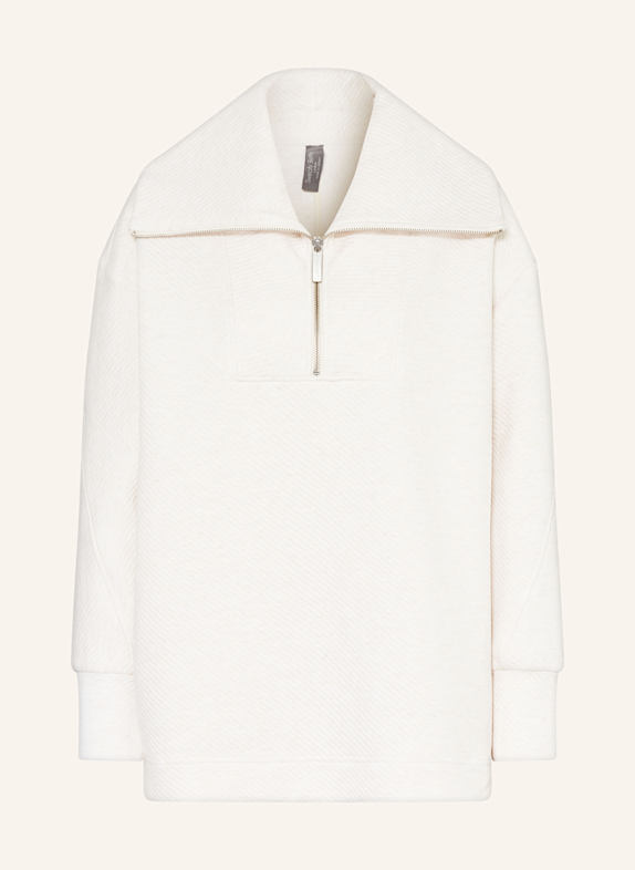 Sweaty Betty Bluza dresowa typu troyer ECRU