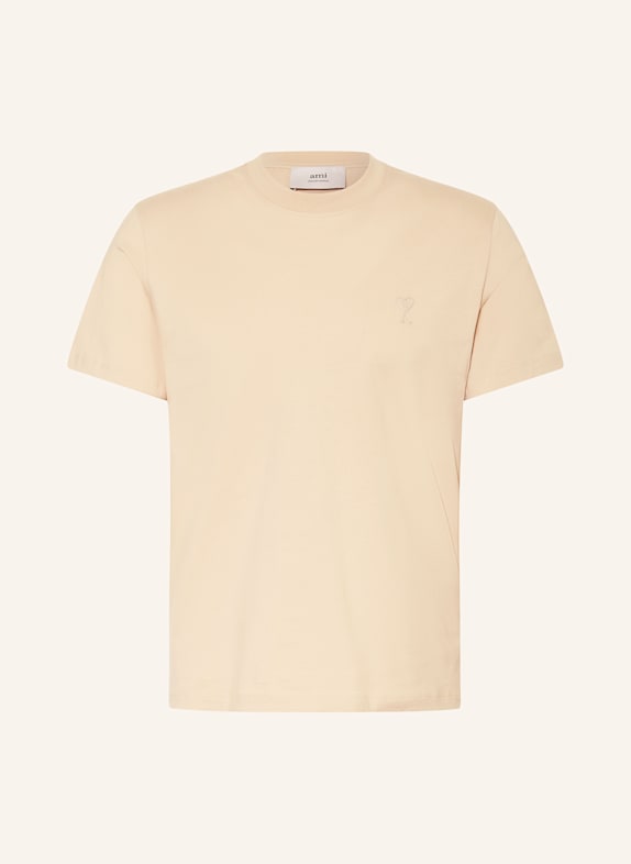 AMI PARIS T-shirt LIGHT YELLOW