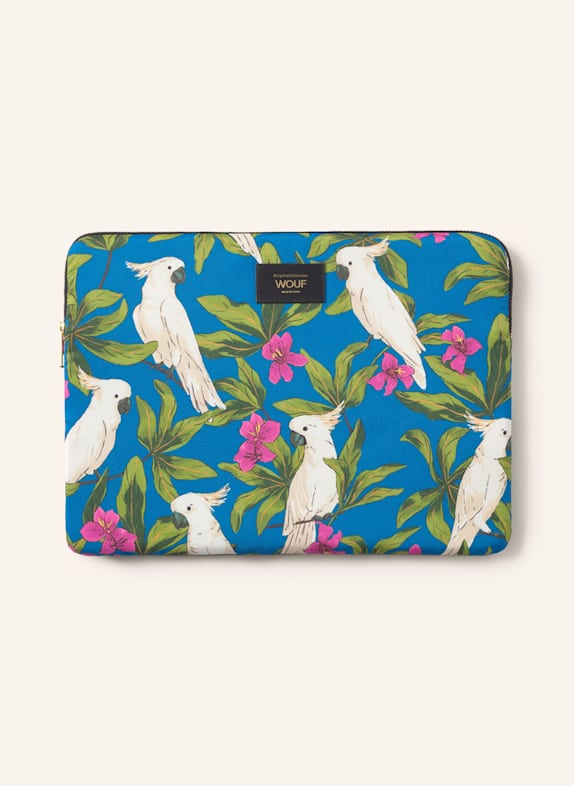 WOUF Laptop-Hülle GAIA BLAU/ GRÜN/ WEISS