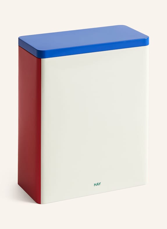 HAY Aufbewahrungsdose TIN XL BLAU/ ROT