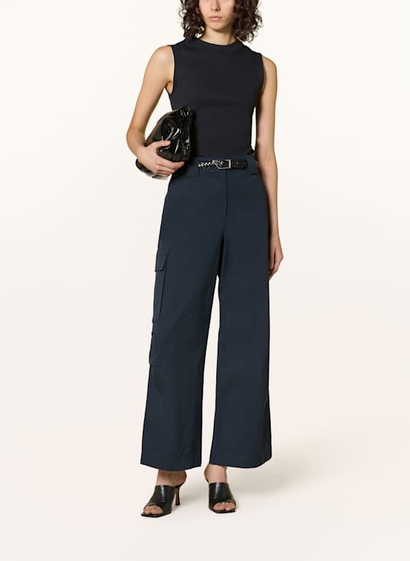 REISS cargobroek DONKERBLAUW