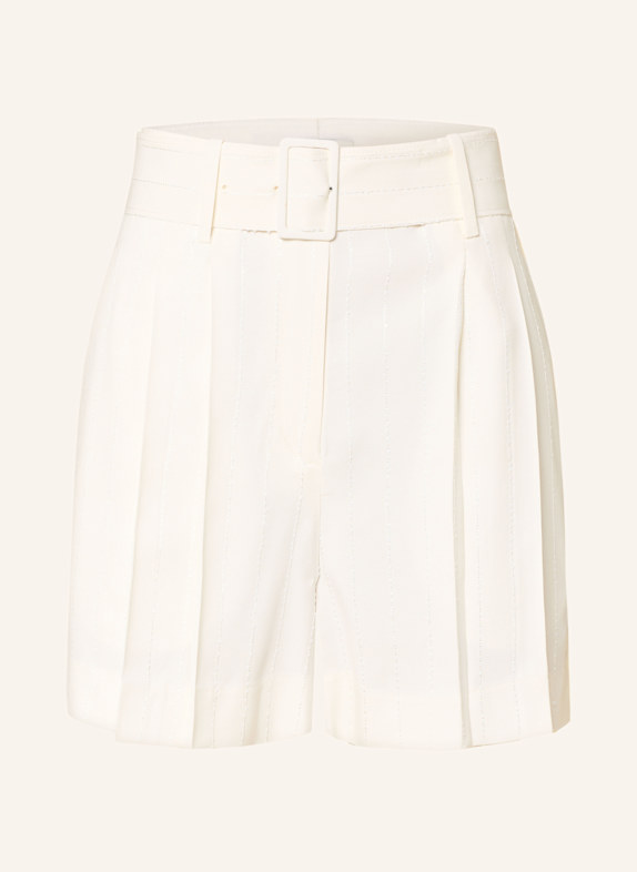 SANDRO Shorts mit Pailletten ECRU
