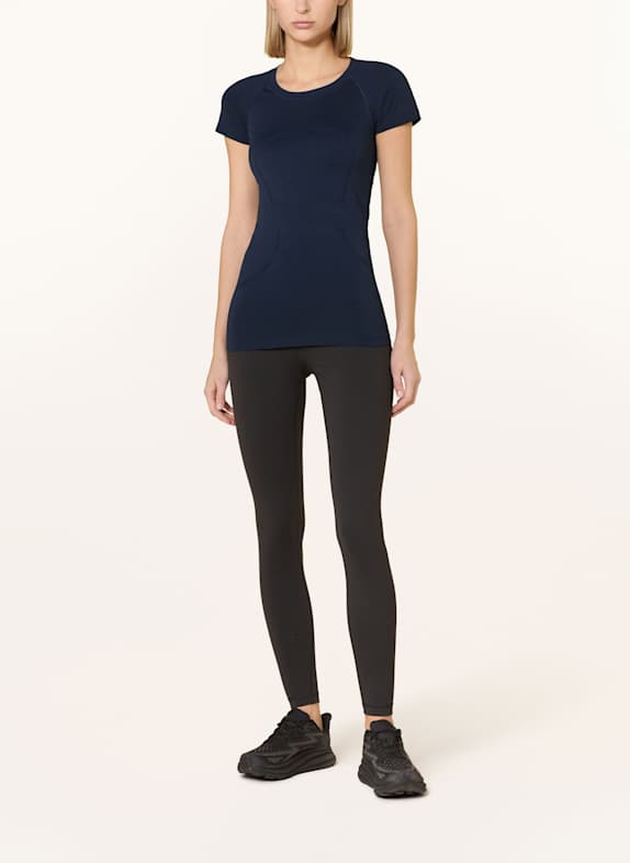 lululemon T-shirt SWIFTLY TECH 2.0 DONKERBLAUW