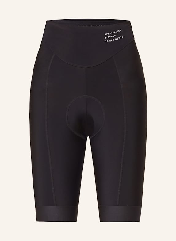 SPECIALIZED Radhose mit gepolstertem Einsatz FOUNDATION SHORT SCHWARZ