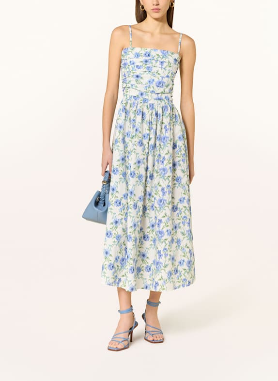 Rich & Royal Kleid WEISS/ BLAU/ GRÜN