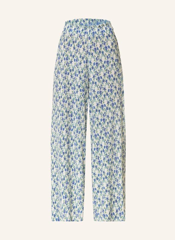 Rich & Royal Marlenehose WEISS/ BLAU/ GRÜN