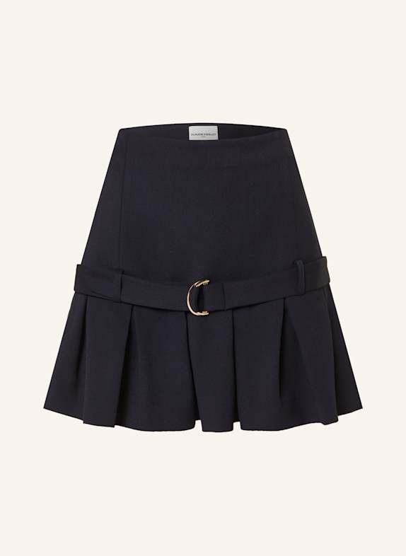 CLAUDIE PIERLOT Faltenrock DUNKELBLAU