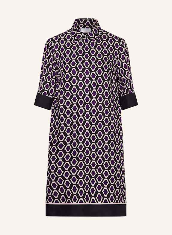 HOBBS Kleid MARCIELLA LILA/ SCHWARZ/ HELLROSA